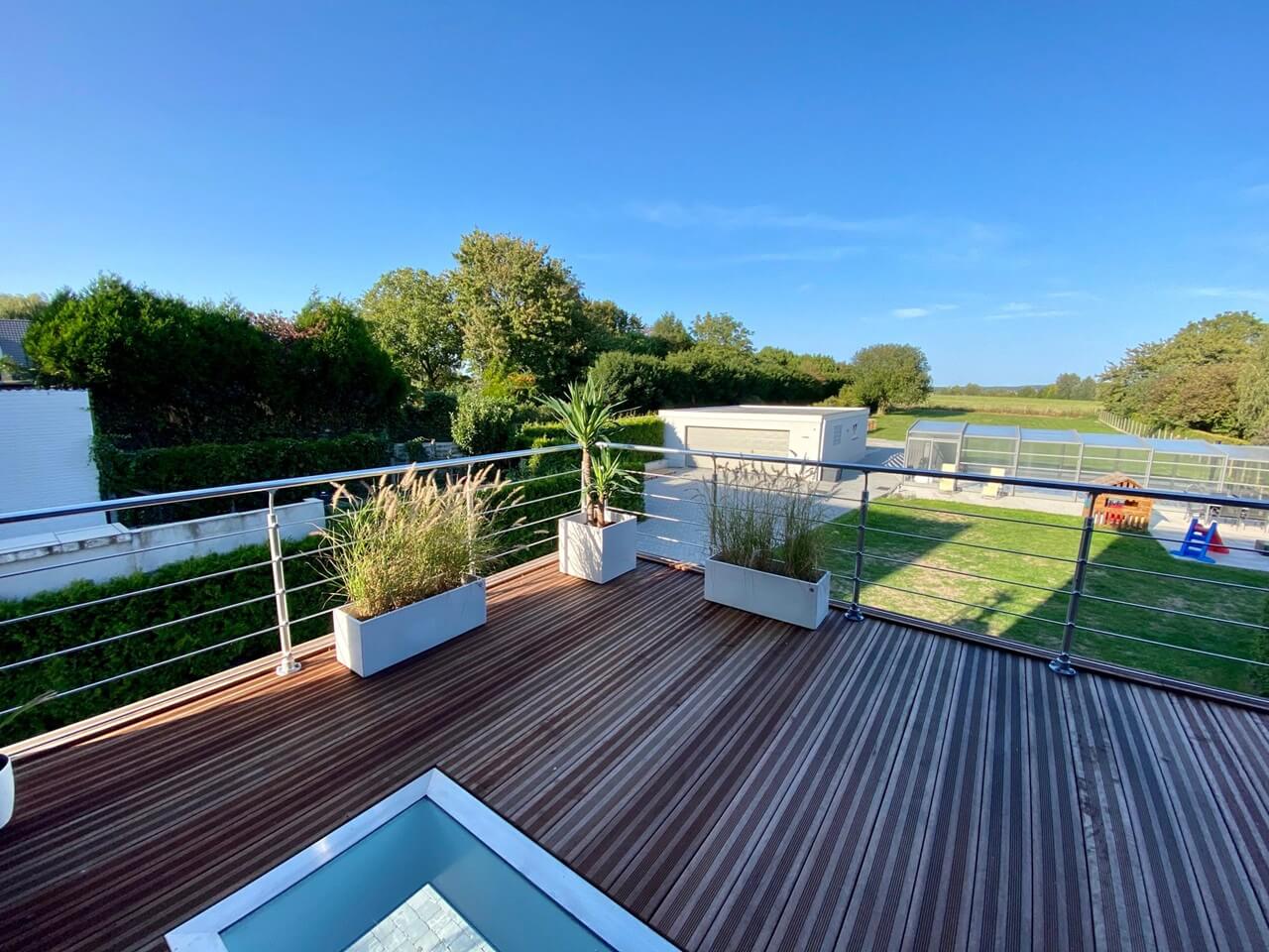 aménagement sur toit